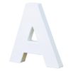 Decopatch Mache Little Letter Q White