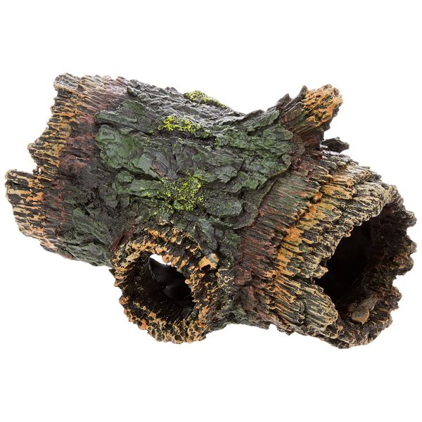 Rosewood Log Tunnel Aquarium Decor, Medium