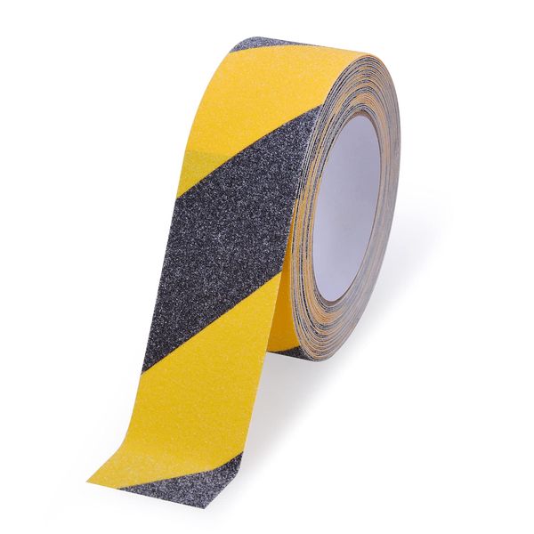 Qingluan Anti Slip Tape, 2 inch x 33 feet, Safety Non Slip Tape for Steps Outdoor Waterproof, Heavy Duty Grip Tape for Concrete Floors, Yellow