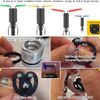 6pcs Hydraulic Cylinder Piston Rod Seal U-Cup Twistor Installation Tool Set