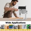 Mini Drill Press Precision Benchtop Drilling Machine, DIY Mini Drill Press for Bench Drilling Machine Variable Speed Drilling Chuck