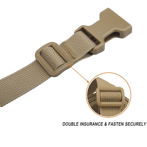 XTACER 1 Inch Backpack Accessory Strap Luggage Straps Cover Strap Sleeping Bag Strap with Buckle (TAN - Buckle Straps)