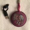 Sakroots Bluetooth Speaker Dangle One World Elephant 2x2x1-6 Inches