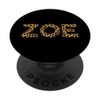 ZOE Leopard Print Funny Personalised Name Birthday Gift PopSockets with Interchangeable PopGrip