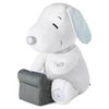 Hallmark Peanuts Musical Plush with Motion (75th Anniversary Snoopy with Typewriter), 10"