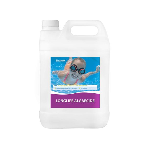 Bluewater 5ltrs Longlife Algaecide - Swimming Pool Chemicals