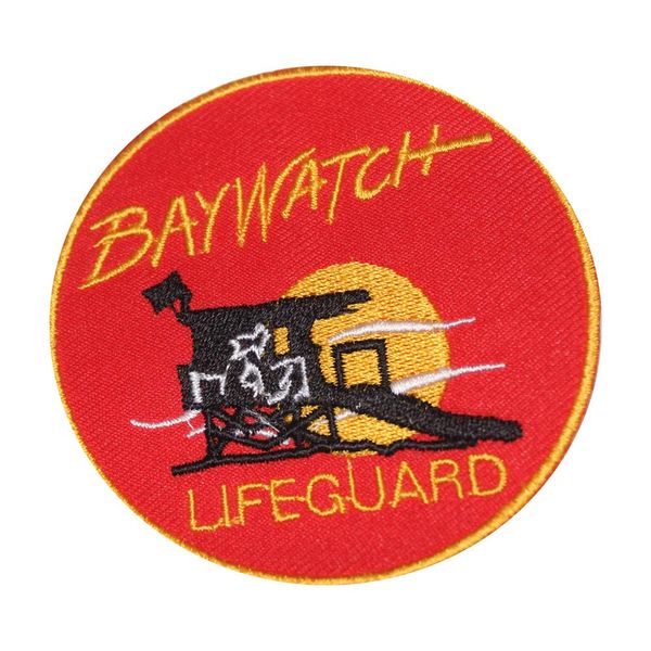 Baywatch Iron On Patch Sew On Patch Embroidered Patch/Badge for Clothes Shirts Jeans etc