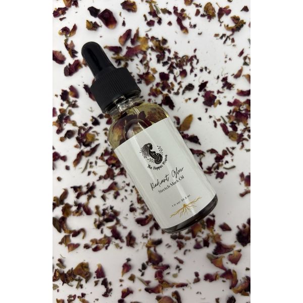 Radiant Glow Stretch Mark Oil- Vitamin E Oil- Stretch Mark Reducer