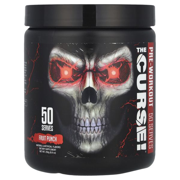 The Curse!® Pre-Workout, Fruit Punch, 8.8 oz (250 g)