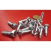 Zinc Hex Head Lag Screw 1/2 Hex Size 5/16 Thread x 1.00" Length, 100 pcs