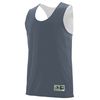 Augusta Sportswear Reversible Wicking Tank M Graphite/White