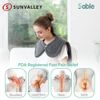 Sable Electric Heating Pad for Back Shoulders Pain Relief 6 Settings Washable