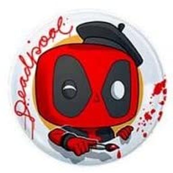 Funko Pop Collectible Button Pin - Artist Deadpool
