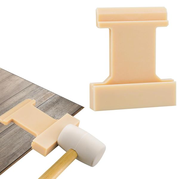 4-in-1 Wood Flooring Installation Tool – XL Tapping Block, Nylon, Laminate Tool