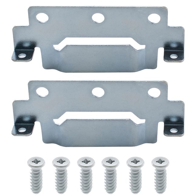 Spare Hardware Parts Replacement for IKEA Bed Frame Part 139301 (Mounting Plate) and 110789 (Screws)