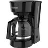 12-Cup Coffee Maker - Easy On/Off, Non-Drip Carafe, Removable Filter, Black