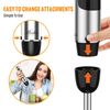 MOOKA 1100W 5-in-1 Immersion Blender Handheld 12-Speed Multifunctiona