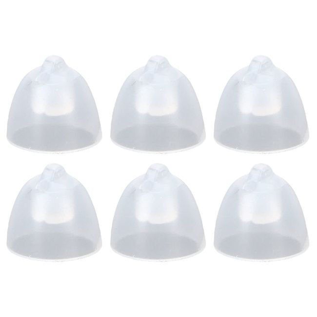 10PCS Hearing Aid Domes, Open Domes Replacements Eartip (8 mm）Universal Domes for Hearing Aids, Hearing Aid Domes for Oticon Replacements Soft Silicone Earbud for The Elderly