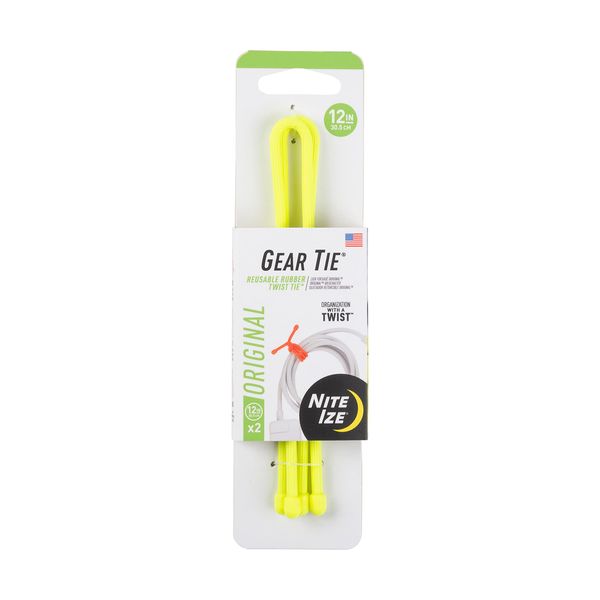 Gear Tie® Wiederverwendbare Gummi-Krawatte