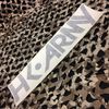 NEW HK Army Paintball Car Sticker - Typeface Black