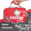 2-in-1 First Aid Kit (215 Piece Set) + 43 Piece Mini First Aid Kit -Includes ...