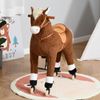 Indoor Childrens Fun Rocking Rolling Pony with Large Size for Kids 5-16 Years