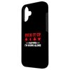 Pick-It Up I'm Going Alone Euchre Player Card Game Casino Case for iPhone 16