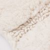 Cotton Shell Toilet Mat 60 X 73 cm Ivory