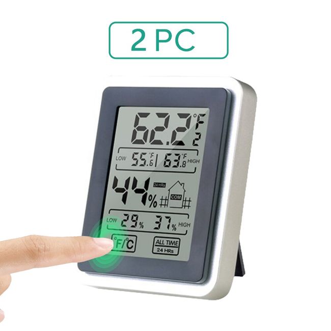 1pc Indoor Thermometer, mini LCD Digital Hygrometer Thermometer