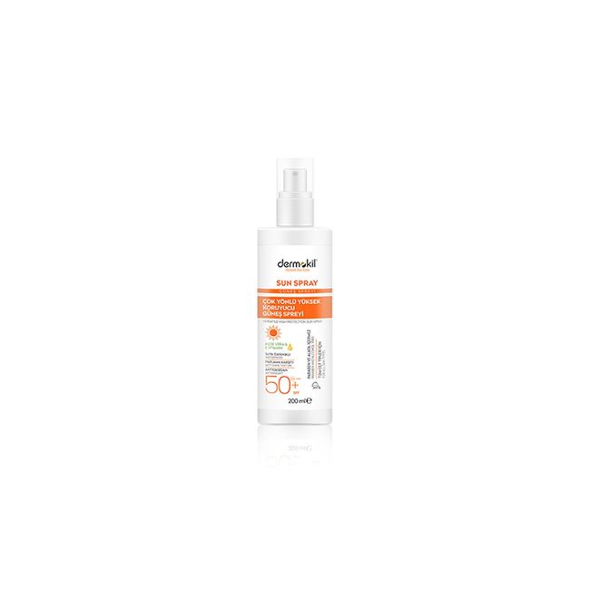 Dermokil Sun Spray Çok Yönlü Güneş Koruyucu Spf50 200 ml