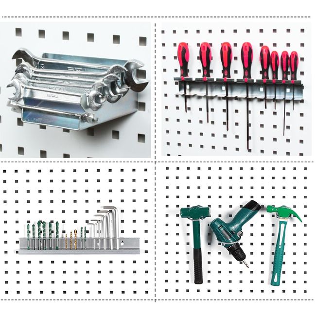 Wall-mounted Hardware Tool Hanging Board Tool Box