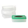 Snapware FBA_ Snap 'N Stack Seasonal (4) 6"X9" Rectangle 2.5" L(6), Medium, Clear