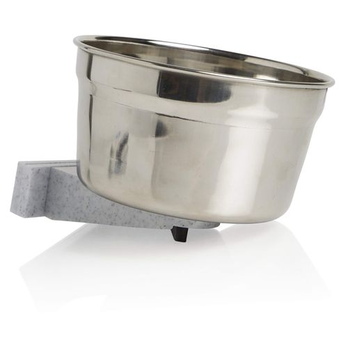 Lixit Quick Lock Cage Bowls for Small Animals and Birds. (20oz, Stainless)
