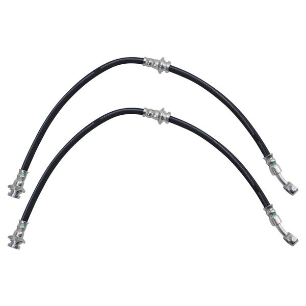 TRQ Brake Hose Set Compatible with 2007-2013 Nissan Altima