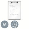 Leitz 39710062 A4 Clipboard, Rigid Plastic, WOW Range, Purple