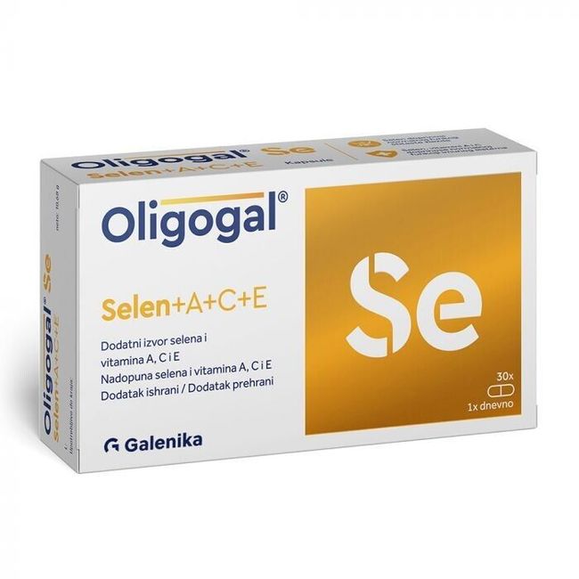 2 x 30 capsules - OLIGOGAL SE -  (immunity, antioxidant)