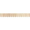 Dollhouse Miniature Fish Scale Wooden Shingle Strips