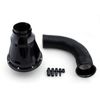 Universal Car Air Filter Cold Closed Intake Systems CIS 70mm Black USA