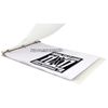 11x17 1/2-Inch Round Ring Poly Binder, Clear Frost (511608)