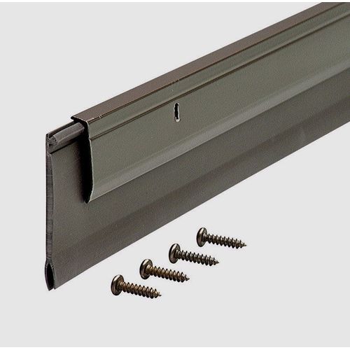 M-D Building Bronze Aluminum Sweep For Garage Doors Hardware Included 36" 1 pk