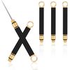  Titanium Toothpick Holder, Portable 3 Pcs Metal Toothpicks For Teeth, Mi