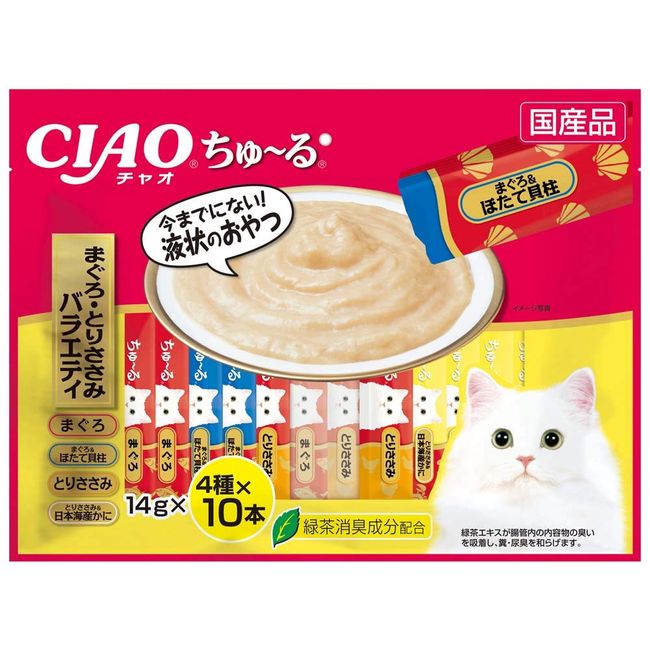 CIAO Chu-Ru Tuna & Torisami Variety 40 Pieces