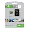 PNY Elite - Flash memory card - 64 GB - UHS-I U1 / Class10 - microSDXC UHS-I