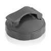 1Pc Seal Flip Top Lid Replacement for Blender Mixer (Grey)