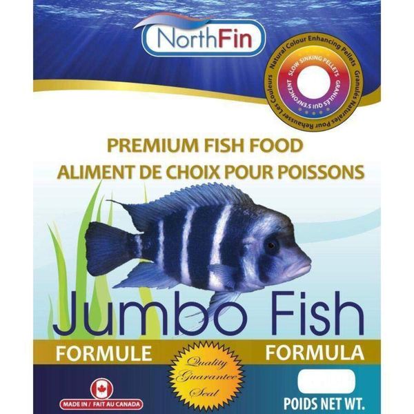 Northfin Fish Food Jumbo Formula Slow Sinking Pellets (6mm 2.5kg)