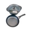 MADE IN KOREA Nonstick Pots and Pans Induction Marble Coating Cookware Set