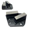 Trapezoid Grinding Tooling For Concrete Floor Grinders Medium Bond Grit 30/40