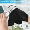 Individually Wrapped 6PCS Microfiber Cleaning Cloths for Glasses & Screens