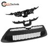 3pcs Upper&Lower Grill+Bracket For 2020-2022 Toyota Corolla LE XLE Front Bumper