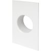 100mm/10cm Pipe Connector Flange Plastic Straight Pipe Flange for Heating Cooling Ventilation System